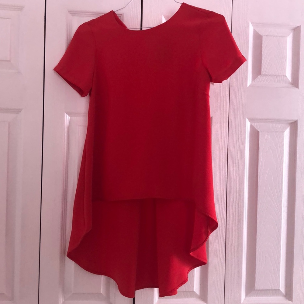 Top Shop Red Blouse !